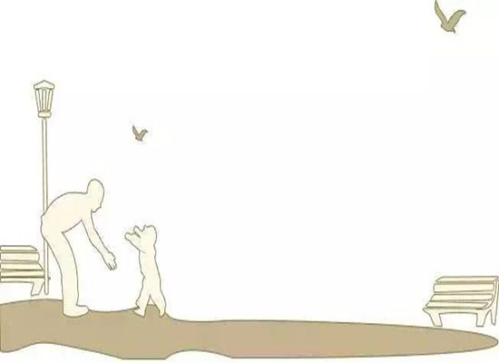 Sei cresciuto con il padre, è cresciuto con te.jpg You grew up with father, He grew older with you.jpg