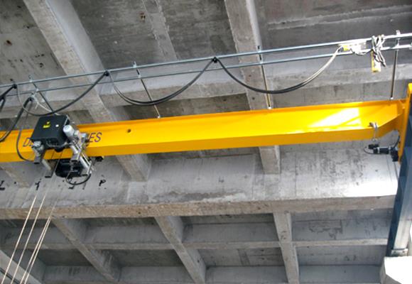 Gru a ponte monotrave elettrica di tipo europeo a sollevamento europeo