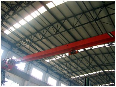 Ponte gru altezza libera bassa 10 Ton carroponte monotrave
