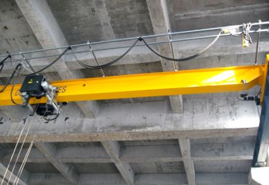 Gru a ponte monotrave elettrica di tipo europeo a sollevamento europeo
