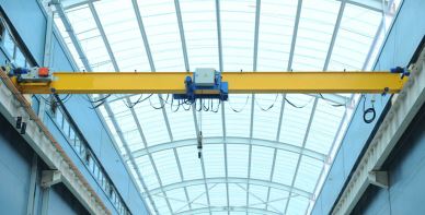 Gru a ponte a trave singola europea per officina